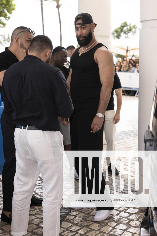 Cannes La Fouine exits Martinez MP Cannes, France- May 14: La Fouine leaves Hotel Martinez after attending Chopard gala during 79th Festival of Cannes, on May 14, 2026 in Cannes, France. Photo by Marco Piovanotto ABACAPRESS:COM Cannes France