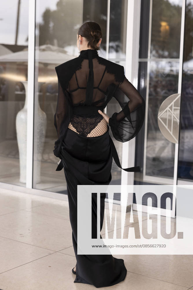 Cannes Nataly Ossman exits Martinez MP Cannes, France- May 14: Nataly Ossman leaves Hotel Martinez after attending Chopard gala during 79th Festival of Cannes, on May 14, 2026 in Cannes, France. Photo by Marco Piovanotto ABACAPRESS:COM Cannes France
