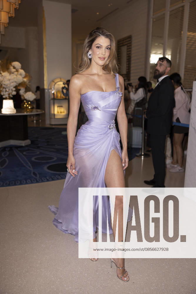 Cannes Iris Mittenaere exits Martinez MP Cannes, France- May 14: Iris Mittenaere leaves Hotel Martinez after attending Chopard gala during 79th Festival of Cannes, on May 14, 2026 in Cannes, France. Photo by Marco Piovanotto ABACAPRESS:COM Cannes France