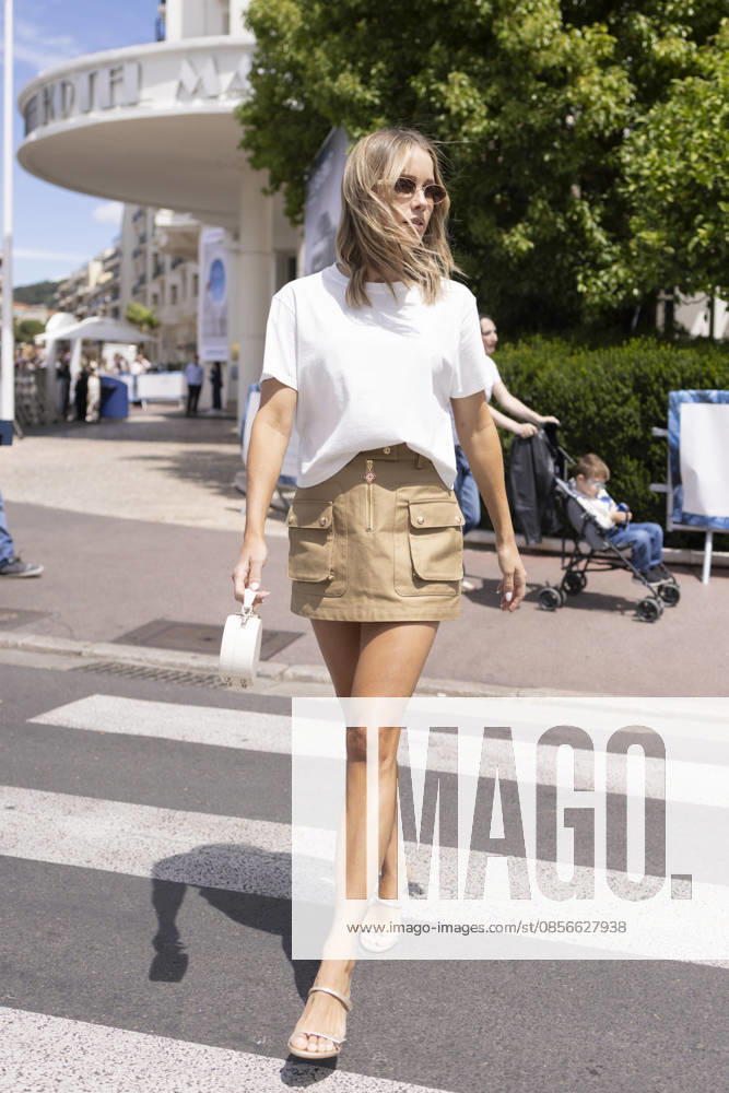 Cannes Claire Holt exits Martinez MP Cannes, France- May 14: Claire Holt leaves Hotel Martinez after attending Chopard gala during 79th Festival of Cannes, on May 14, 2026 in Cannes, France. Photo by Marco Piovanotto ABACAPRESS:COM Cannes France