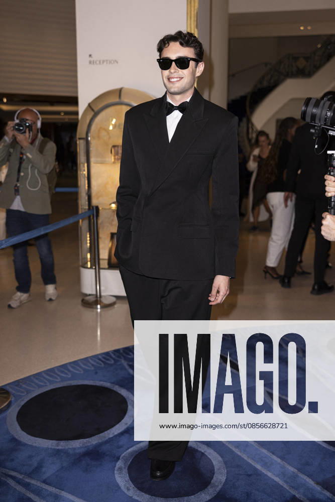Cannes Enzo Paper exits Martinez MP Cannes, France- May 14: Enzo Paper leaves Hotel Martinez after attending Chopard gala during 79th Festival of Cannes, on May 14, 2026 in Cannes, France. Photo by Marco Piovanotto ABACAPRESS:COM Cannes France