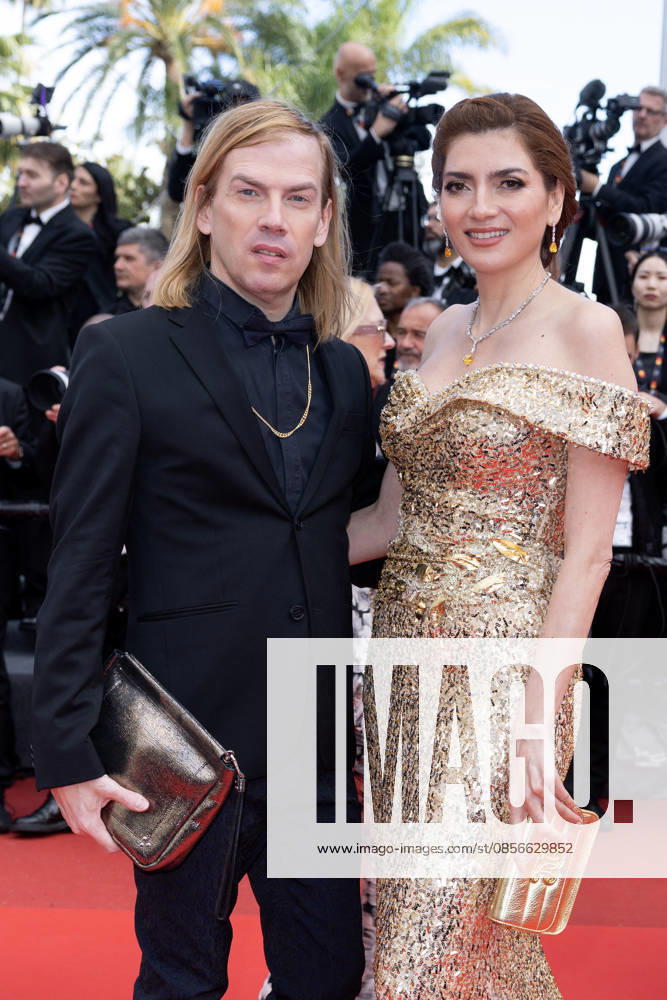 Christophe Guillarmé et Blanca Blanco Montée des marches du film Fatherland lors du 79ème Festival International du Film de Cannes, le 14 mai 2026 Olivier Borde Bestimage Red carpet for Fatherland at the 79th Cannes International Film Festival on May 14, 2026 Cannes France