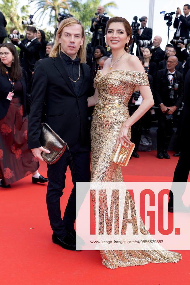 Christophe Guillarmé et Blanca Blanco Montée des marches du film Fatherland lors du 79ème Festival International du Film de Cannes, le 14 mai 2026 Olivier Borde Bestimage Red carpet for Fatherland at the 79th Cannes International Film Festival on May 14, 2026 Cannes France
