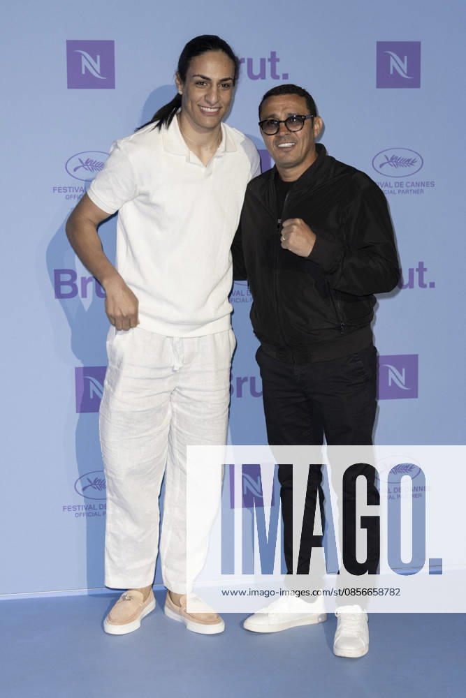 Cannes Nespresso party MP Cannes, France- May 14: Brahim Asloum, Imane Khelif attend the Nespresso party during 79th Festival of Cannes, on May 14, 2026 in Cannes, France. Photo by Marco Piovanotto ABACAPRESS:COM Cannes France