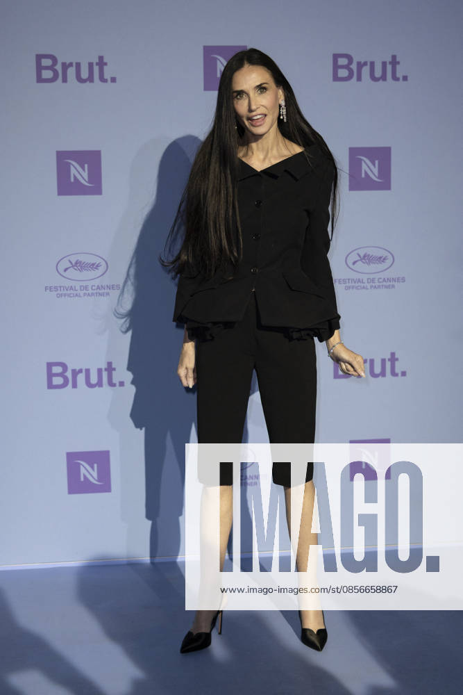 Cannes Nespresso party MP Cannes, France- May 14: Demi Moore attends the Nespresso party during 79th Festival of Cannes, on May 14, 2026 in Cannes, France. Photo by Marco Piovanotto ABACAPRESS:COM Cannes France