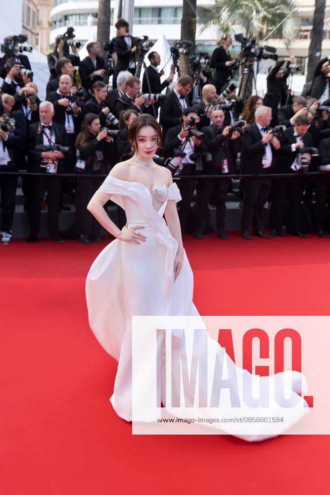 Actress Mabel Yuan Shanshan attends the Fatherland screening during the 79th annual Cannes Film Festival at Palais des Festivals on May 14, 2026 in Cannes, France.