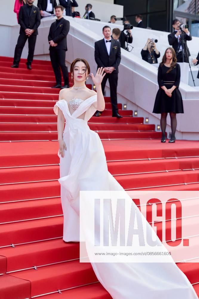 Actress Mabel Yuan Shanshan attends the Fatherland screening during the 79th annual Cannes Film Festival at Palais des Festivals on May 14, 2026 in Cannes, France.