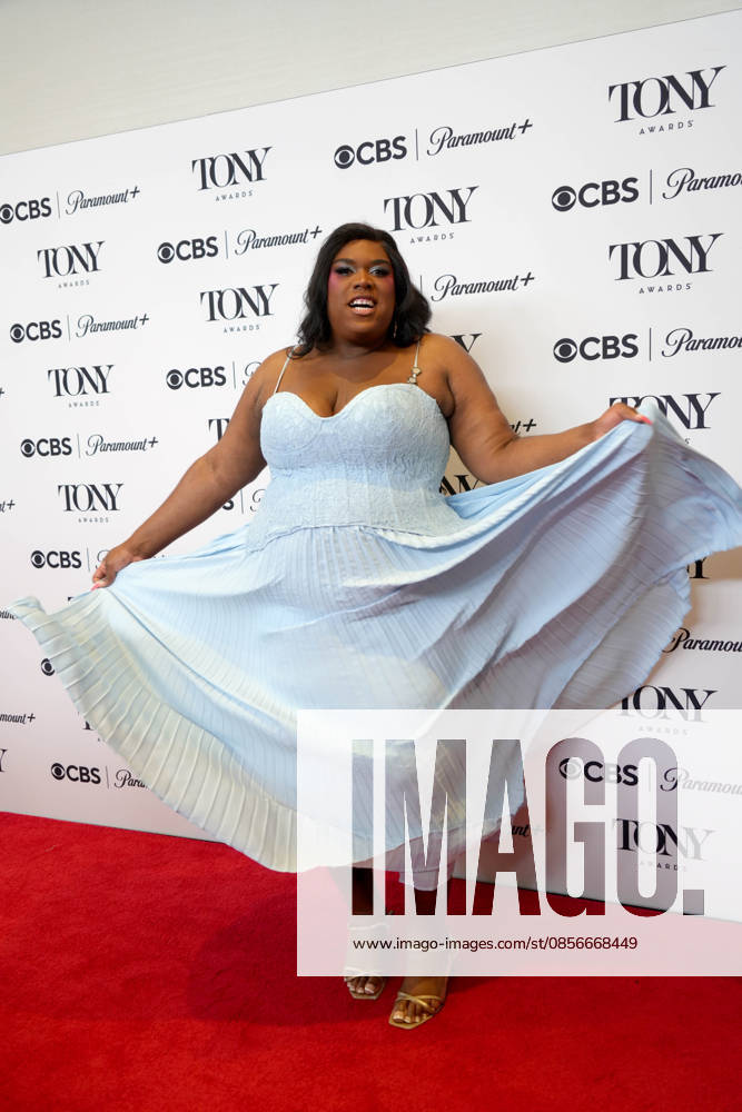 QWEEN JEAN attends the 79th Annual Tony Awards Meet the Nominees Press Event.The Sofitel Hotel, NYC.May 14, 2026. New York USA - ZUMAms4_ 20260514_faf_ms4_025