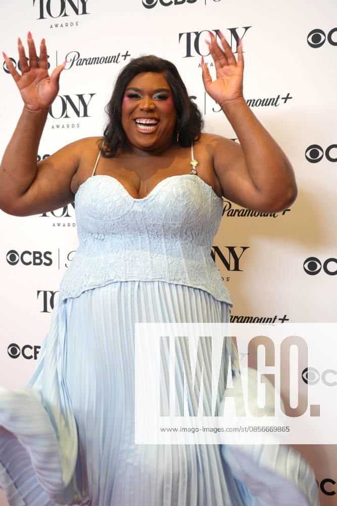 QWEEN JEAN attends the 79th Annual Tony Awards Meet the Nominees Press Event.The Sofitel Hotel, NYC.May 14, 2026. New York USA - ZUMAms4_ 20260514_faf_ms4_029