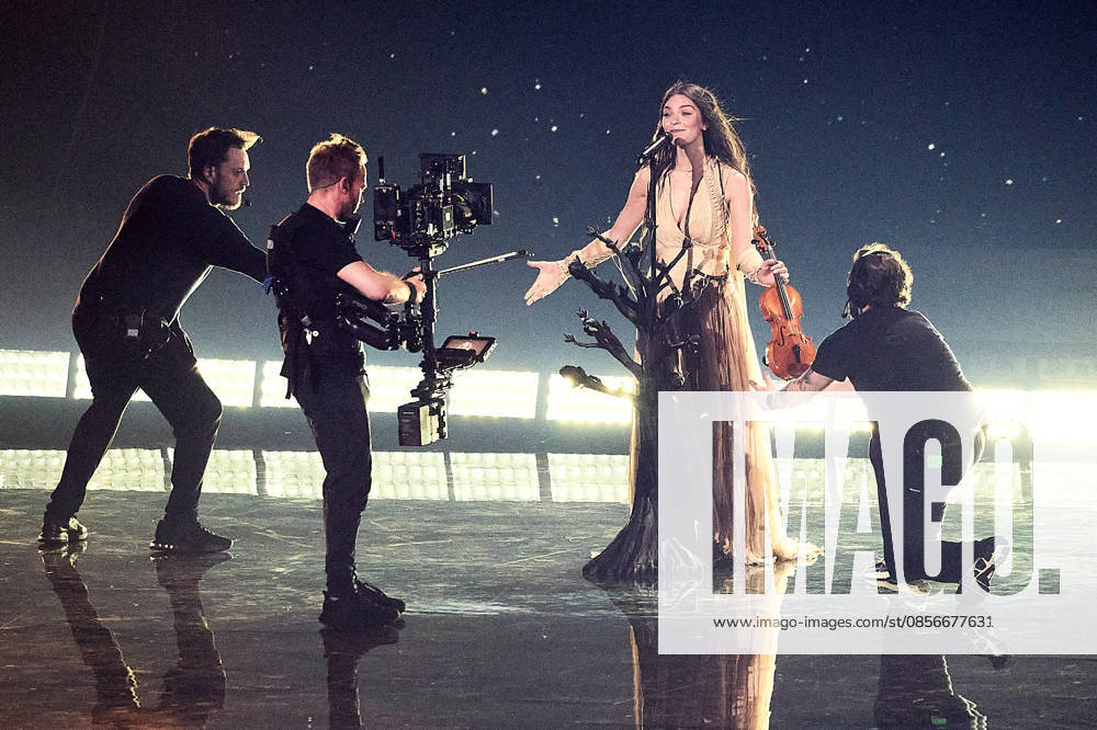 - Wien 14.05.2026 - Eurovision Song Contest Wien - Vienna - Vienne 2026 Live Show 2. Halbfinale - Live Show Second Semi Final - En directe deuxième demi-finale P H O T O: Eva Marija - Luxemburg - Luxembourg - Lëtzebuerg Eurovision Song Contest Vienna 2026