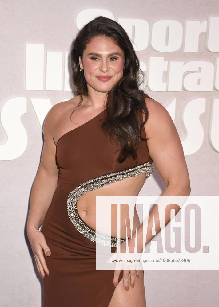 NEW YORK, NY- MAY 14: Ilona Maher at the 2026 Sports Illustrated Swimsuit Launch Party at the Hard Rock Hotel on May 14, 2026 in New York City.