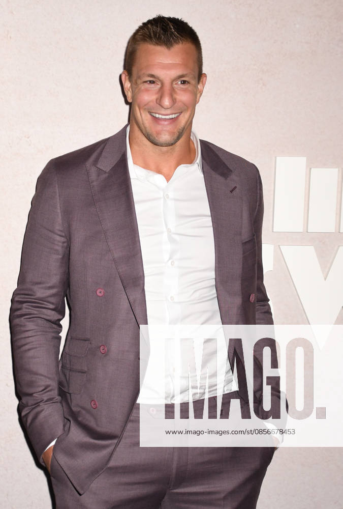 NEW YORK, NY- MAY 14: Rob Gronkowski at the 2026 Sports Illustrated Swimsuit Launch Party at the Hard Rock Hotel on May 14, 2026 in New York City.