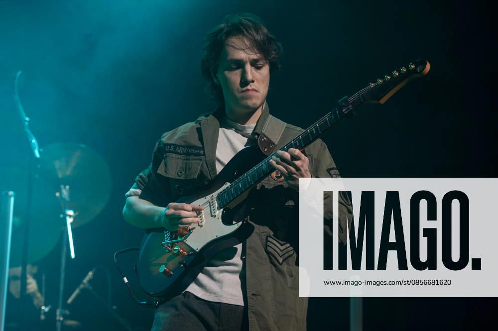Matteo Mancuso at Islington Assembly Hall 14 05 2026 Matteo Mancuso performs live on stage at Islington Assembly Hall in London on 14th May 2026. Matteo Mancuso guitars, Riccardo Oliva bass, Gianluca Pellerito drums., Credit:Zoran Veselinovic Avalon UK, London, Islington Assembly Hall