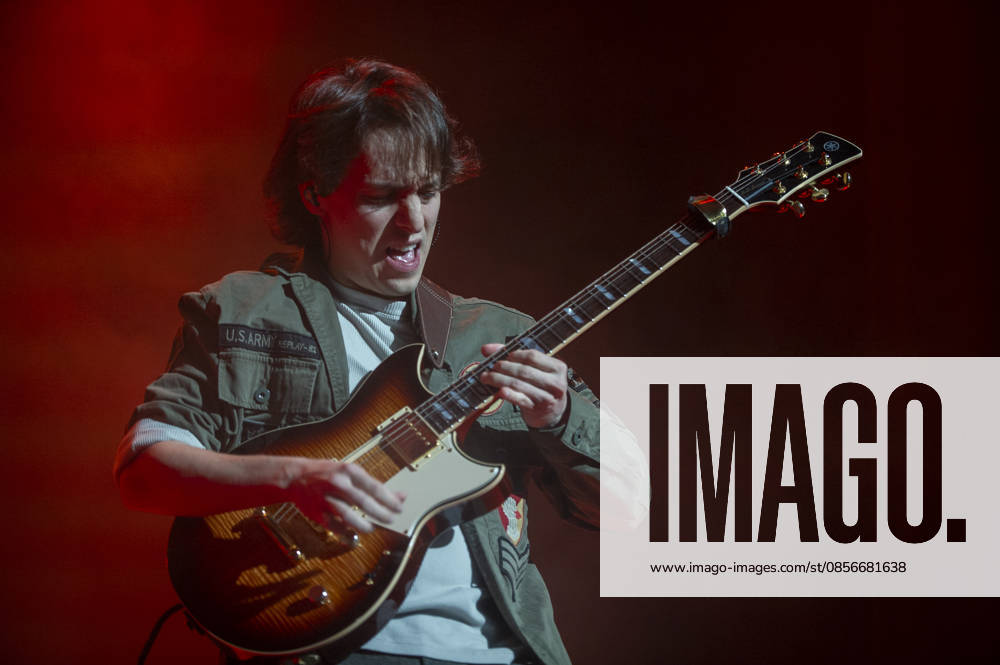 Matteo Mancuso at Islington Assembly Hall 14 05 2026 Matteo Mancuso performs live on stage at Islington Assembly Hall in London on 14th May 2026. Matteo Mancuso guitars, Riccardo Oliva bass, Gianluca Pellerito drums., Credit:Zoran Veselinovic Avalon UK, London, Islington Assembly Hall