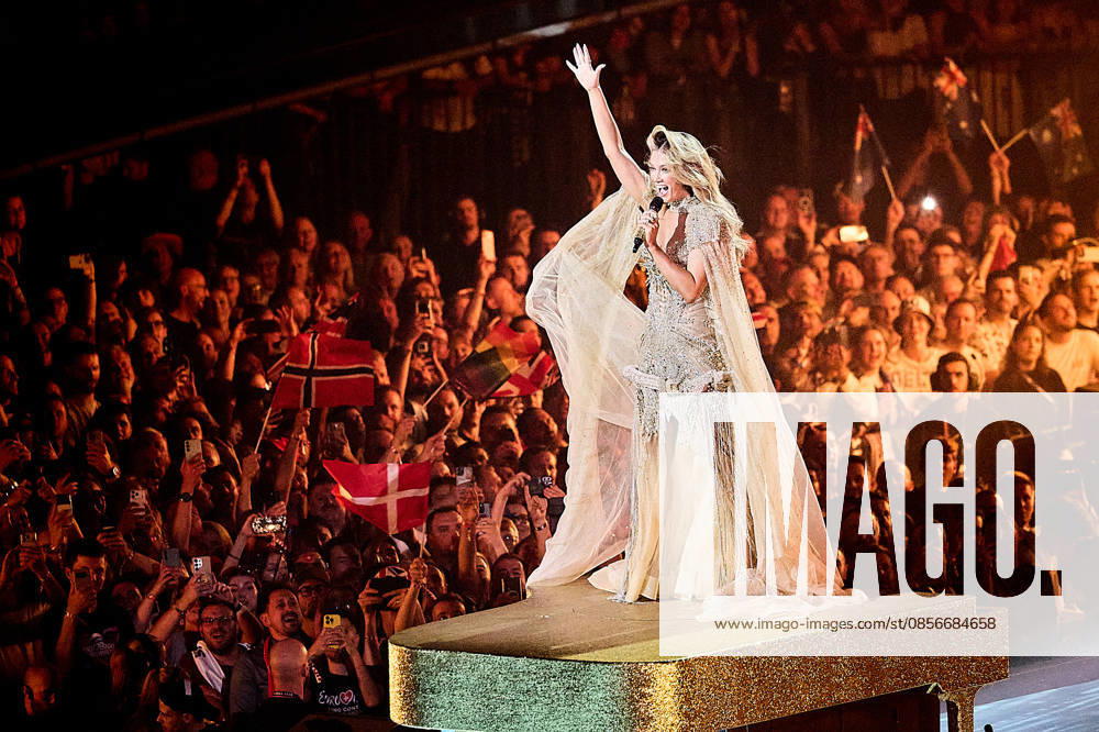 - Wien 14.05.2026 - Eurovision Song Contest Wien - Vienna - Vienne 2026 Live Show 2. Halbfinale - Live Show Second Semi Final - En directe deuxième demi-finale P H O T O: Delta Goodrem - Australien - Australie - Australia Eurovision Song Contest Vienna 2026