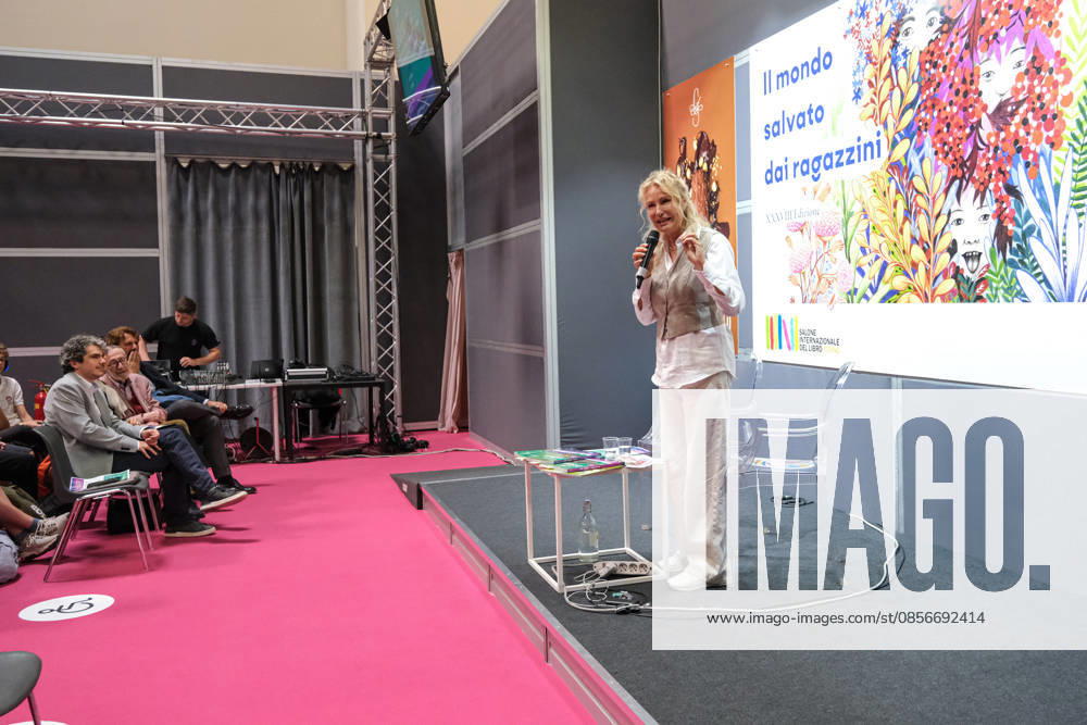 SalTo 26 - Salone Internazionale del Libro in Turin - 14 May 2026 Licia Colò seen during the first day of the SalTo 26 - Salone Internazionale del Libro at Lingotto Fiere. Turin Italy