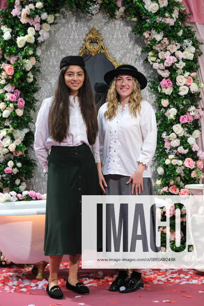 SalTo 26 - Salone Internazionale del Libro in Turin - 14 May 2026 Girls of the Audible s stand during the SalTo 26 - Salone Internazionale del Libro at Lingotto Fiere. Turin Italy