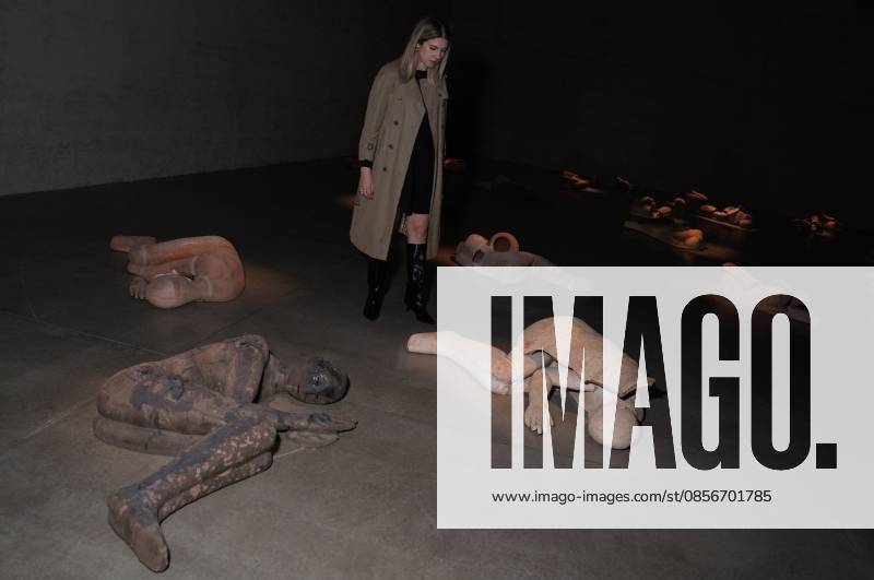 IPA84713326 - Milan, Preview of Mimmo Paladino s Paladino Installation Exhibition in the Sterling Room of Palazzo Citterio