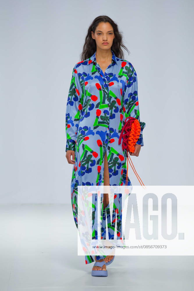 Australian Fashion Week 2026 - Runway - Gary Bigeni A model walks the runway during the Gary Bigeni show at Australian Fashion Week 2026 at the Museum of Contemporary Art on May 15, 2026 in Sydney, Australia., Credit:IOIO IMAGES IOIO Avalon Australia, New South Wales, Sydney, Museum of Contemporary Art
