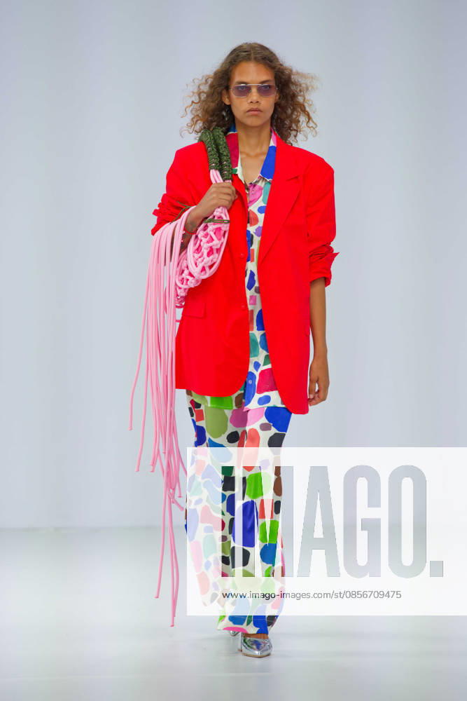 Australian Fashion Week 2026 - Runway - Gary Bigeni A model walks the runway during the Gary Bigeni show at Australian Fashion Week 2026 at the Museum of Contemporary Art on May 15, 2026 in Sydney, Australia., Credit:IOIO IMAGES IOIO Avalon Australia, New South Wales, Sydney, Museum of Contemporary Art