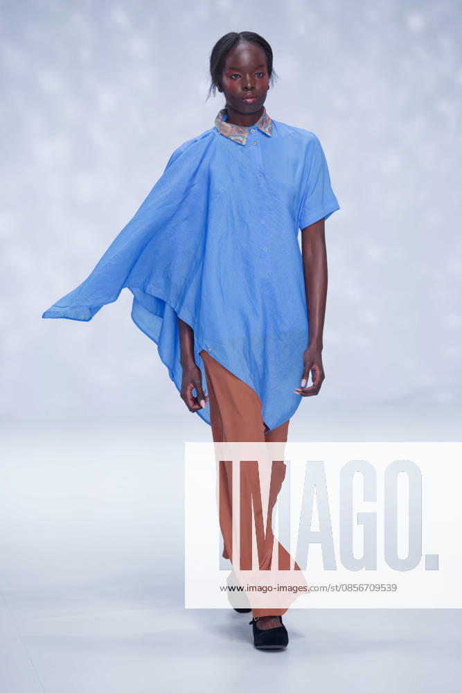 Australian Fashion Week 2026 - Runway - Ngali A model walks the runway during the Ngali Wander with Wonder Runway show at Australian Fashion Week 2026 at the Museum of Contemporary Art on May 15, 2026 in Sydney, Australia., Credit:IOIO IMAGES IOIO Avalon Australia, New South Wales, Sydney, Museum of Contemporary Art