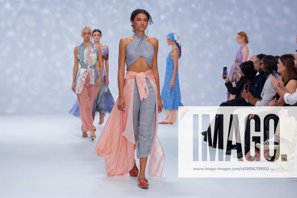 Australian Fashion Week 2026 - Runway - Ngali Models walk the runway during the Ngali Wander with Wonder Runway show at Australian Fashion Week 2026 at Museum of Contemporary Art on May 15, 2026 in Sydney, Australia., Credit:IOIO IMAGES IOIO Avalon Australia, New South Wales, Sydney, Museum of Contemporary Art
