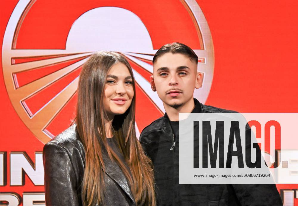 IPA84719310 - Milan,Italy Beijing Express 2026 The Far East photocall with the three finalist couples In the photo:Chanel Totti and Filippo Laurino I RECOMMENDED.