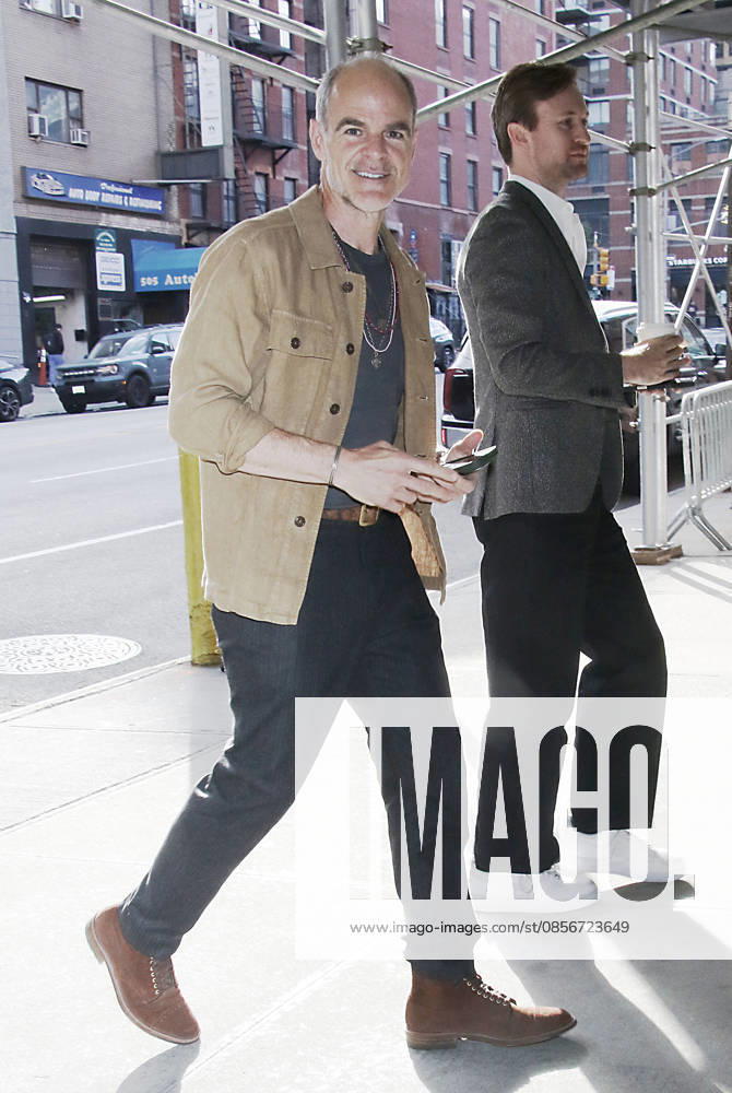 NEW YORK, NY- MAY 15: Michael Kelly seen at CBS Mornings on May 15, 2026 in New York City.