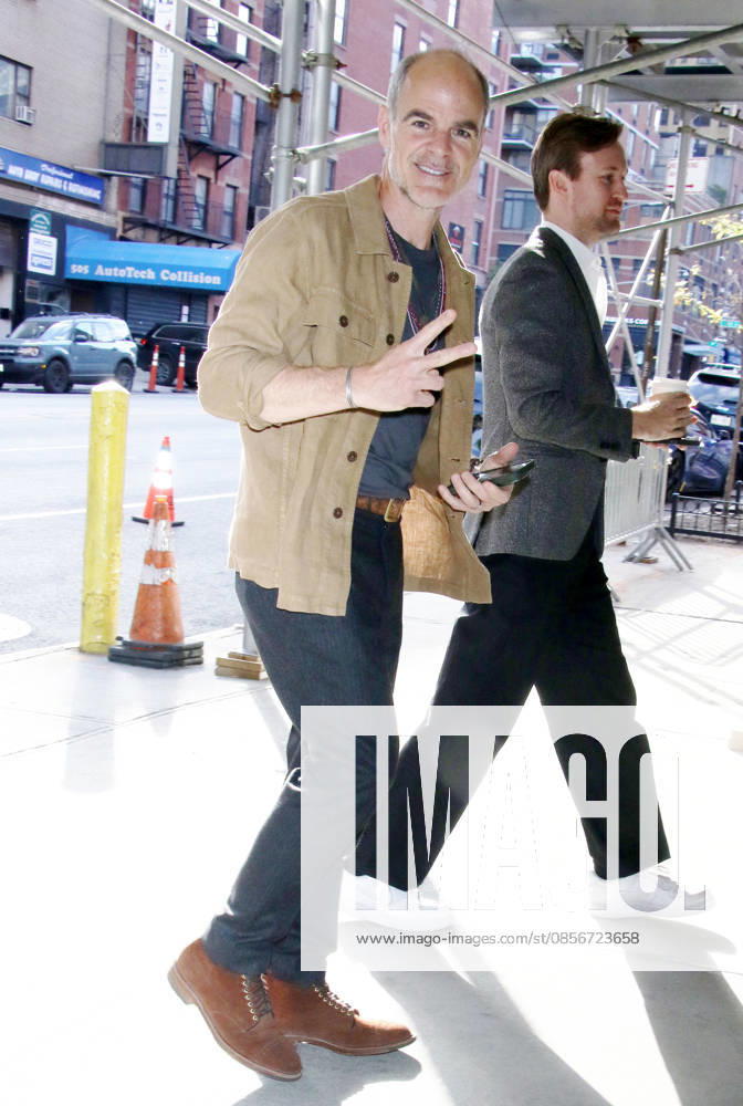 NEW YORK, NY- MAY 15: Michael Kelly seen at CBS Mornings on May 15, 2026 in New York City.
