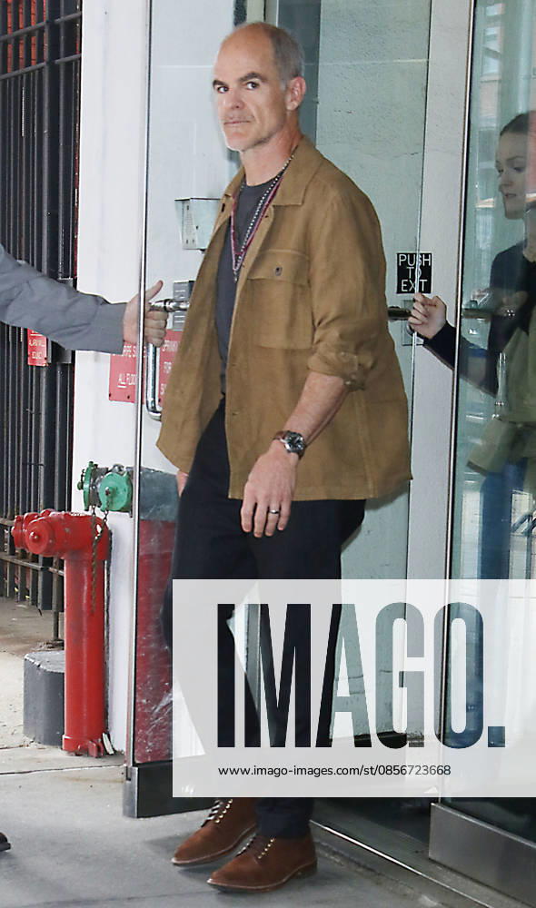 NEW YORK, NY- MAY 15: Michael Kelly seen at CBS Mornings on May 15, 2026 in New York City.