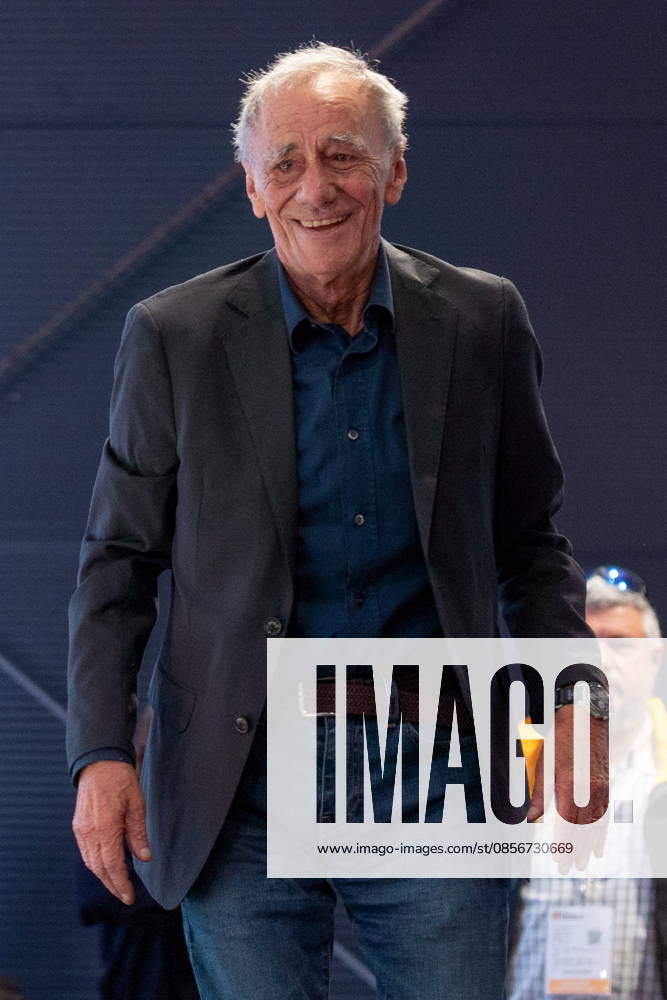 Roberto Vecchio presents his poetry during the second day of the Turin International Book Fair. Turin, May 15, 2026 Turin Italy - ZUMAa289 20260515_zia_a289_021
