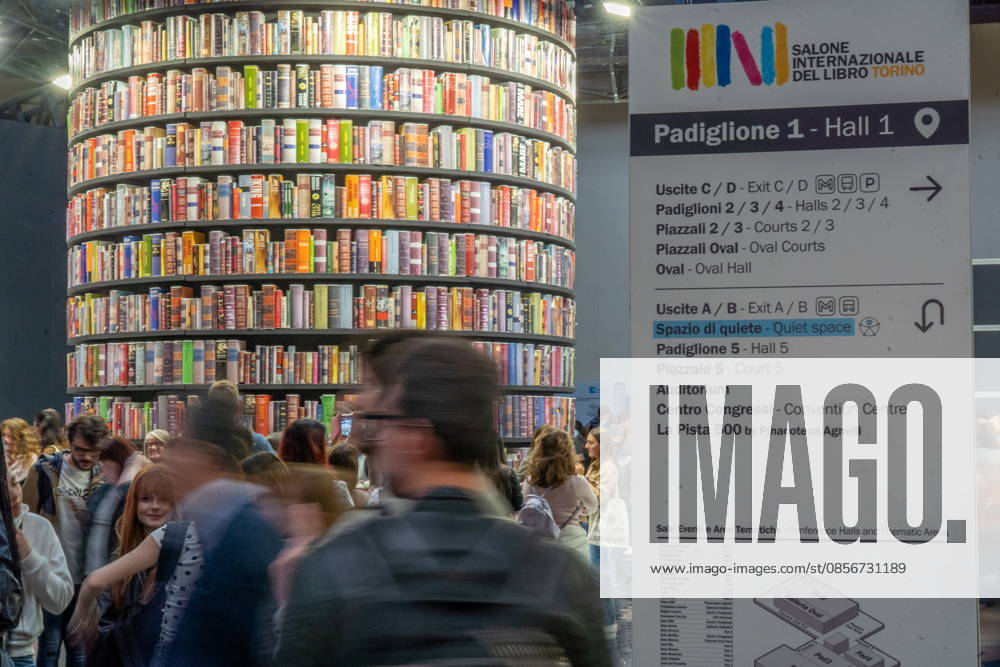 Some moments from the second day of the International Book Fair. Turin, May 15, 2026 Turin Italy - ZUMAa289 20260515_zia_a289_004