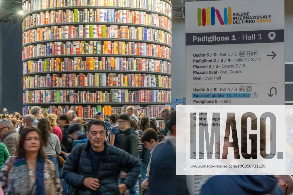 Some moments from the second day of the International Book Fair. Turin, May 15, 2026 Turin Italy - ZUMAa289 20260515_zia_a289_005