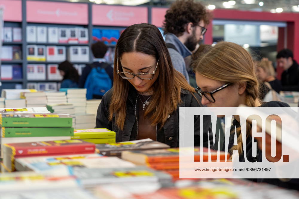 Some moments from the second day of the International Book Fair. Turin, May 15, 2026 Turin Italy - ZUMAa289 20260515_zia_a289_054