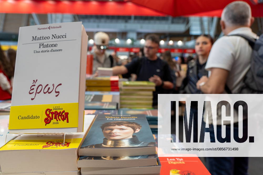 Some moments from the second day of the International Book Fair. Turin, May 15, 2026 Turin Italy - ZUMAa289 20260515_zia_a289_055