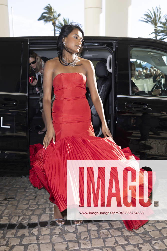 Cannes Simone Ashley Exits Martinez MP Cannes, France- May 14: Simone Ashley leaves the Martinez Hotel during 79th Festival of Cannes, on May 15, 2026 in Cannes, France. Photo by Marco Piovanotto ABACAPRESS:COM Cannes France