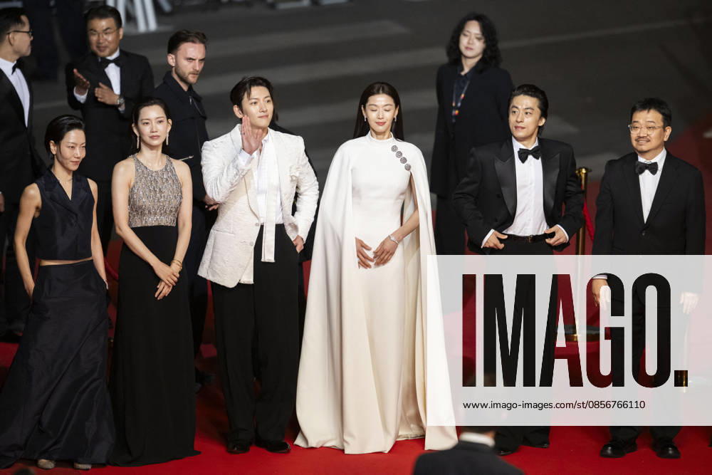 Cannes Gun Che Colony Red Carpet EB South Korean actor Jun Ji-Hyun, South Korean actor Ji Chang-Wook, South Korean actor Koo Kyo-Hwan, South Korean actress Shin Hyeon-Bin during the Gun-Che Colony red carpet during the 79th Cannes Film Festival in Cannes, France on May 15, 2026. Photo by Eliot Blondet ABACAPRESS.COM Cannes France France