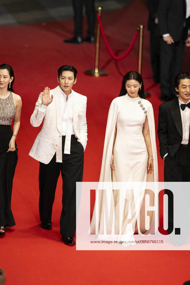 Cannes Gun Che Colony Red Carpet EB South Korean actor Jun Ji-Hyun, South Korean actor Ji Chang-Wook, South Korean actor Koo Kyo-Hwan, South Korean actress Shin Hyeon-Bin during the Gun-Che Colony red carpet during the 79th Cannes Film Festival in Cannes, France on May 15, 2026. Photo by Eliot Blondet ABACAPRESS.COM Cannes France France