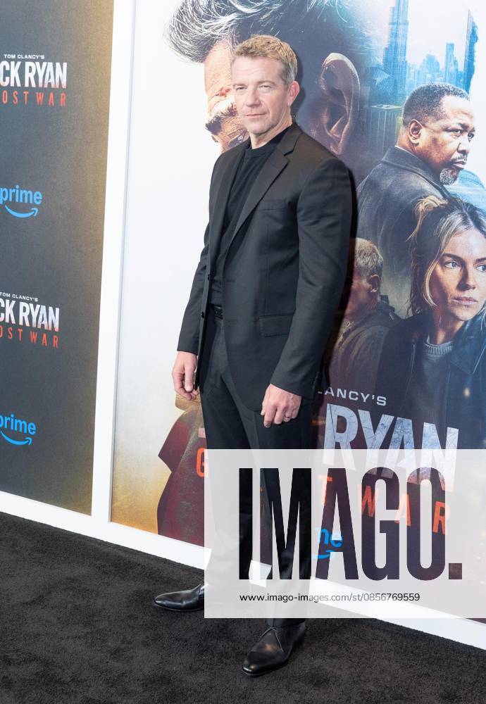 New York, NY, May 15, 2026: Max Beesley attends World Premiere of Amazon MGM Studios Tom Clancy s Jack Ryan: Ghost War at Regal Times Square Bronx USA - ZUMAr339 20260515_znp_r339_057