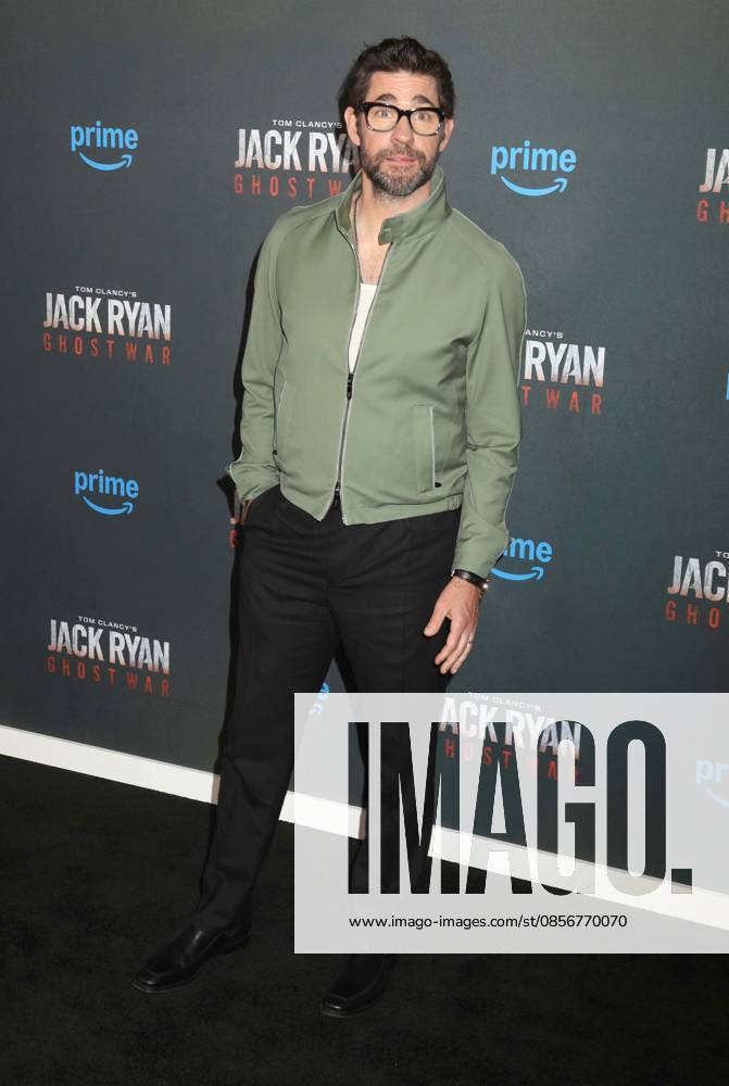 Actor JOHN KRASINSKI seen during the red carpet arrivals for Amazon MGM Studios Tom Clancy s Jack Ryan - Ghost War World Premiere held at Regal Times Square. New York USA - ZUMAk03_ 20260515_zaf_k03_046