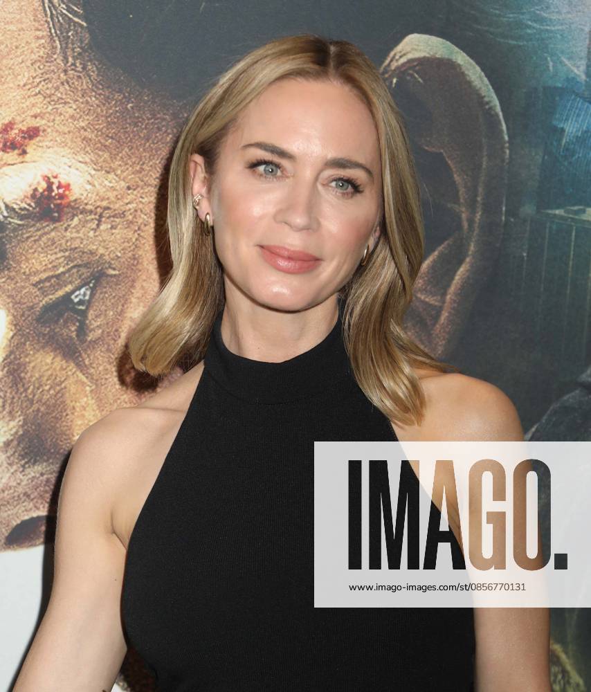 Actor EMILY BLUNT seen during the red carpet arrivals for Amazon MGM Studios Tom Clancy s Jack Ryan - Ghost War World Premiere held at Regal Times Square. New York USA - ZUMAk03_ 20260515_zaf_k03_025