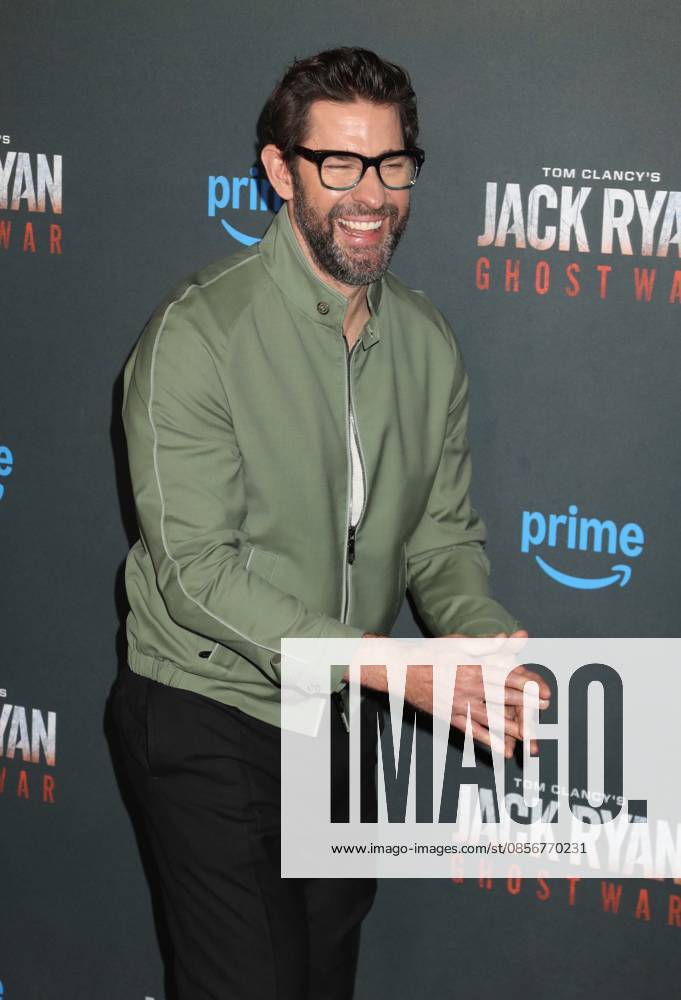 Actor JOHN KRASINSKI seen during the red carpet arrivals for Amazon MGM Studios Tom Clancy s Jack Ryan - Ghost War World Premiere held at Regal Times Square. New York USA - ZUMAk03_ 20260515_zaf_k03_055