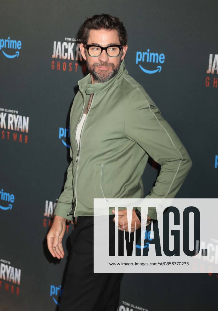 Actor JOHN KRASINSKI seen during the red carpet arrivals for Amazon MGM Studios Tom Clancy s Jack Ryan - Ghost War World Premiere held at Regal Times Square. New York USA - ZUMAk03_ 20260515_zaf_k03_059