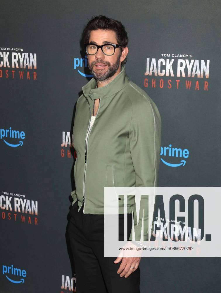 Actor JOHN KRASINSKI seen during the red carpet arrivals for Amazon MGM Studios Tom Clancy s Jack Ryan - Ghost War World Premiere held at Regal Times Square. New York USA - ZUMAk03_ 20260515_zaf_k03_049