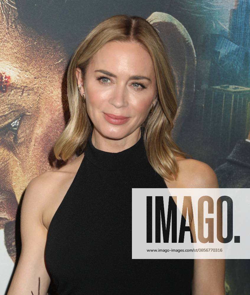 Actor EMILY BLUNT seen during the red carpet arrivals for Amazon MGM Studios Tom Clancy s Jack Ryan - Ghost War World Premiere held at Regal Times Square. New York USA - ZUMAk03_ 20260515_zaf_k03_023