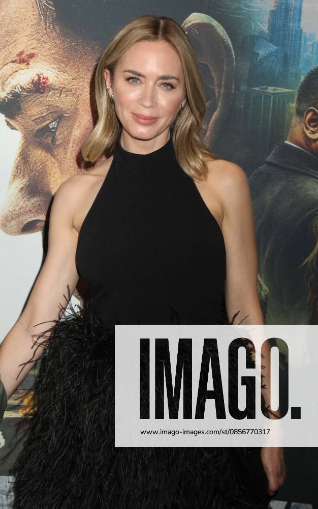 Actor EMILY BLUNT seen during the red carpet arrivals for Amazon MGM Studios Tom Clancy s Jack Ryan - Ghost War World Premiere held at Regal Times Square. New York USA - ZUMAk03_ 20260515_zaf_k03_024