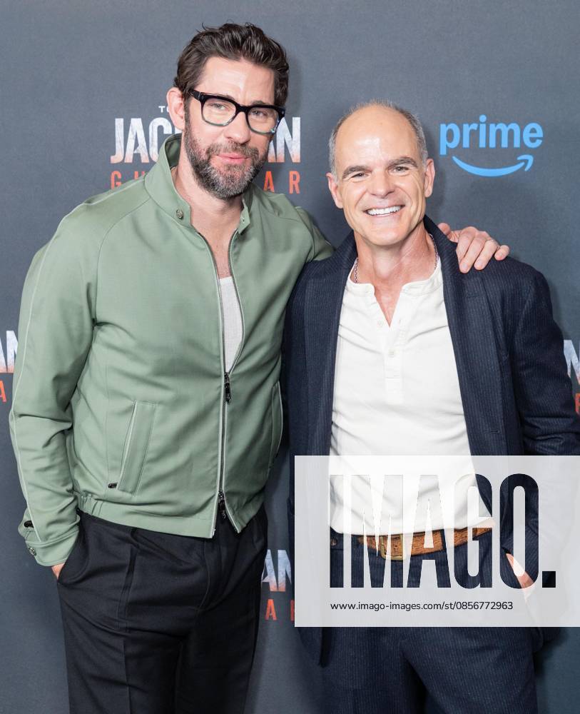 New York, NY, May 15, 2026: John Krasinski and Michael Kelly attend World Premiere of Amazon MGM Studios Tom Clancy s Jack Ryan: Ghost War at Regal Times Square Bronx USA - ZUMAr339 20260515_znp_r339_046