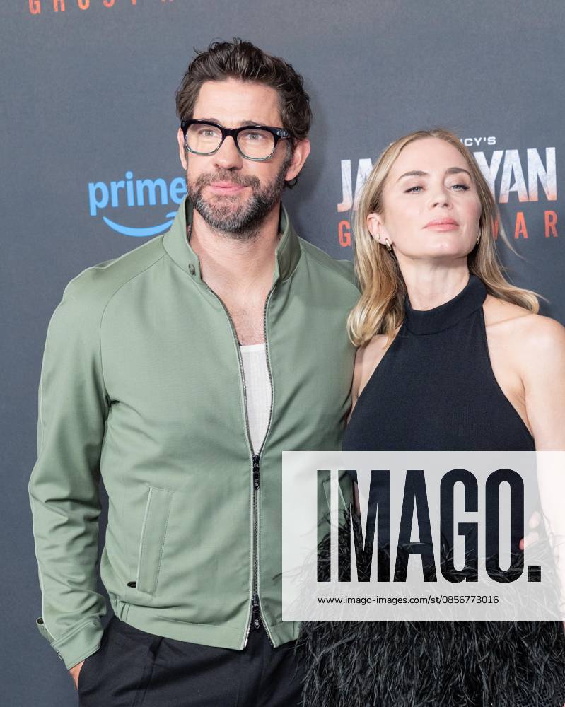New York, NY, May 15, 2026: John Krasinski and Emily Blunt attend World Premiere of Amazon MGM Studios Tom Clancy s Jack Ryan: Ghost War at Regal Times Square Bronx USA - ZUMAr339 20260515_znp_r339_030