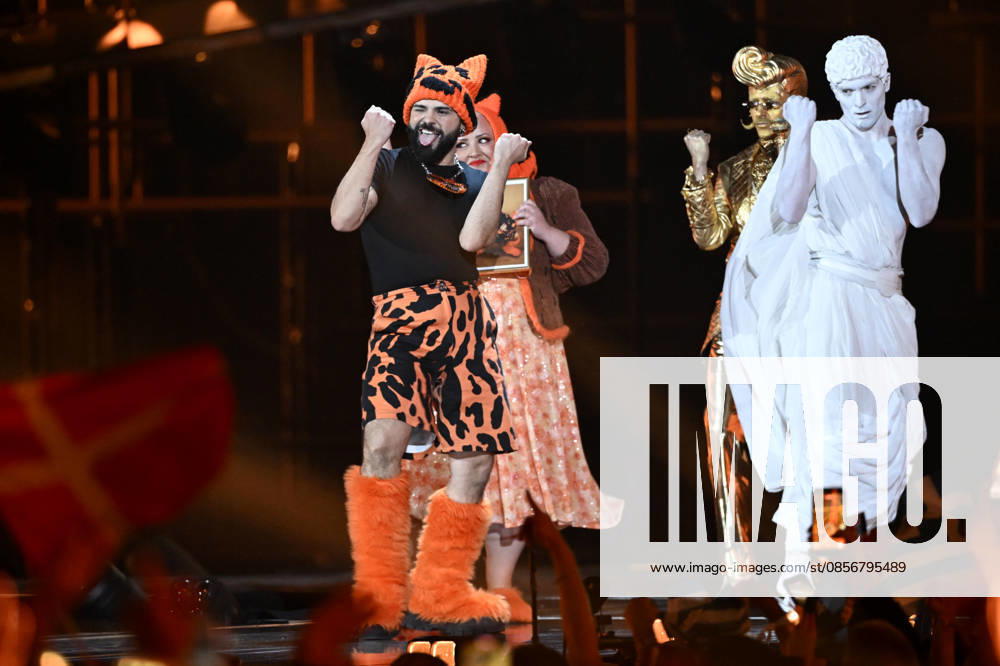 Akylas representing Greece with the song Ferto during the final of the 70th Eurovision Song Contest ESC at the Wiener Stadthalle in Vienna, Austria, Saturday, May 16, 2026 WIEN AUSTRIA