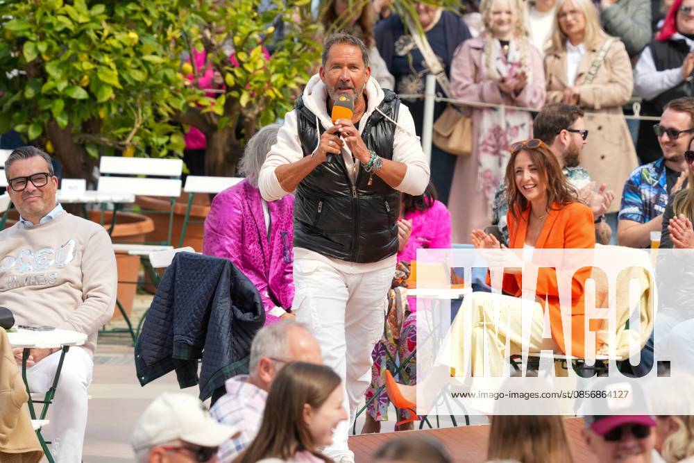 ZDF-Fernsehgarten 2026. Markus Schöffl im ZDF Fernsehgarten bei der Schlagerparty am 17.05.2026 in Mainz. Mainz ZDF Fernsehgarten Rheinland-Pfalz